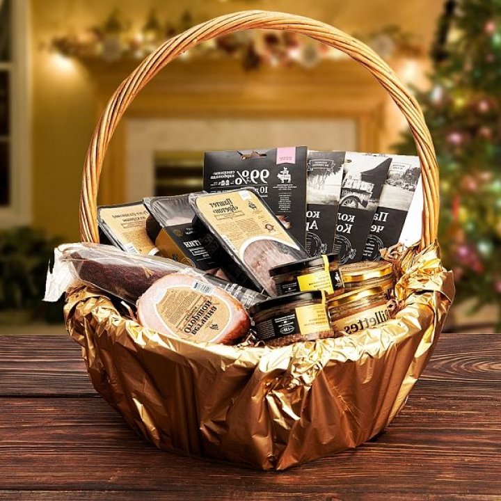 Гастрономическая корзина иксель в Абакане