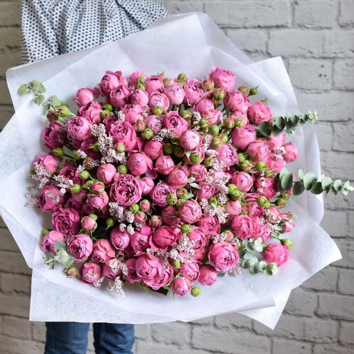 51 кустовая роза в Абакане