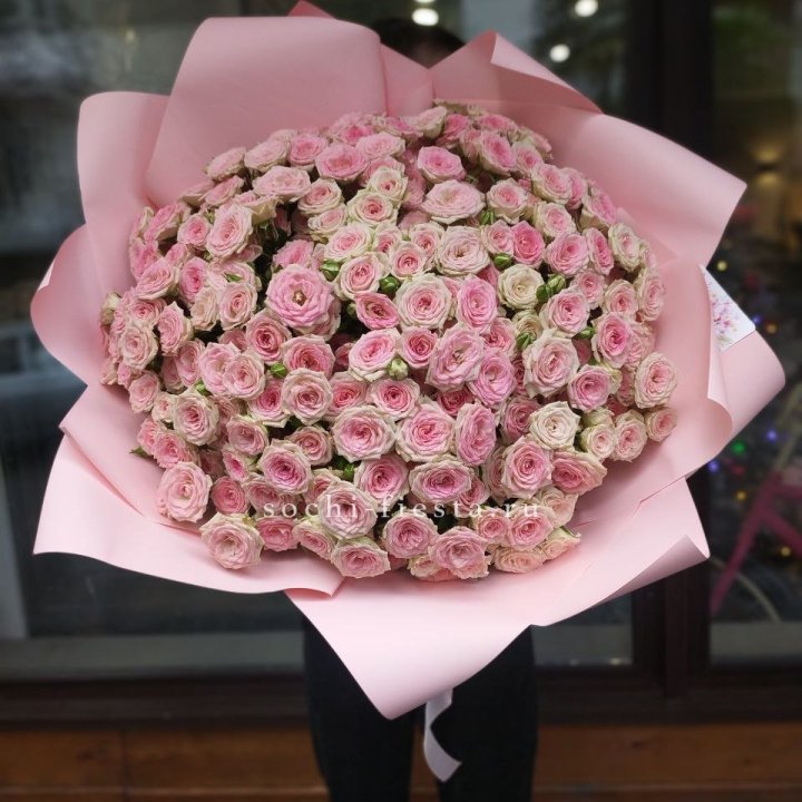 51 кустовая роза Твистер в Абакане