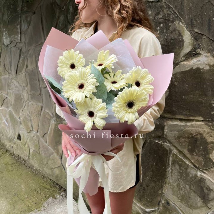 Букет голландских гербер  в Абакане