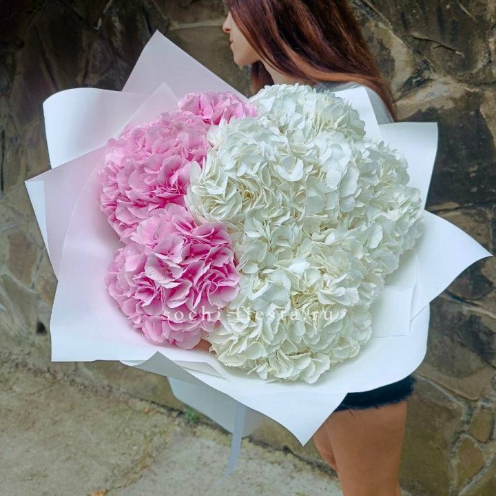 Букет гортензий №2 в Абакане