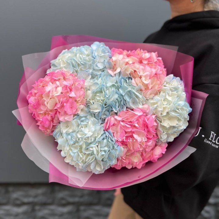 Букет гортензий "Тоника №2" в Абакане