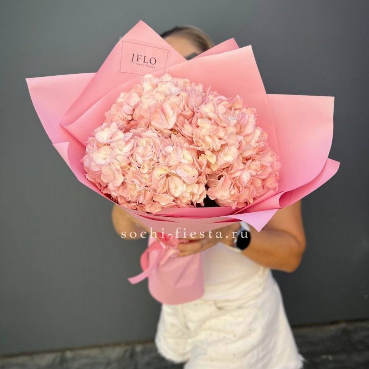 Букет гортензий "Крем" в Абакане