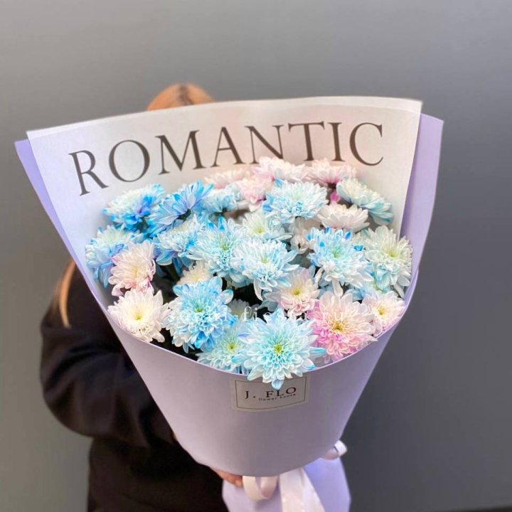 Букет кустовых хризантем в Абакане