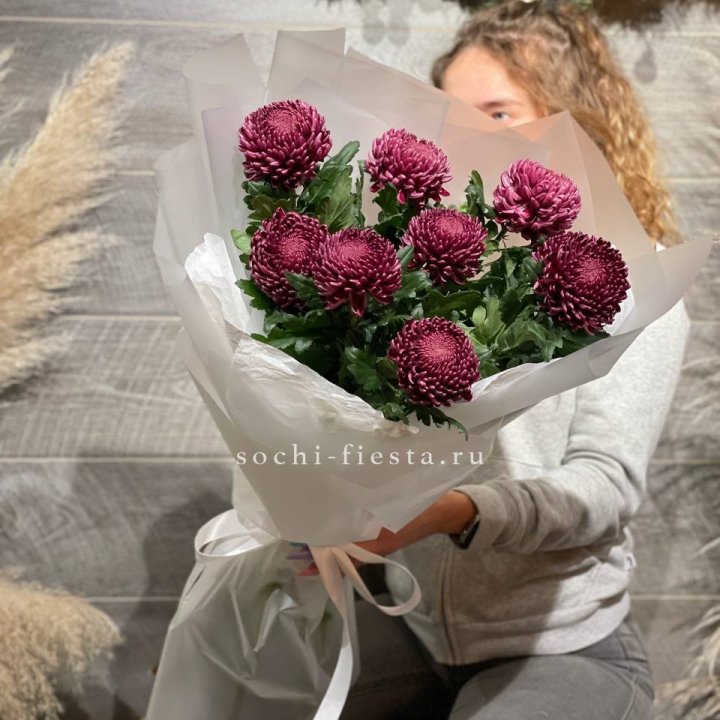 Хризантемы Бигуди в Абакане