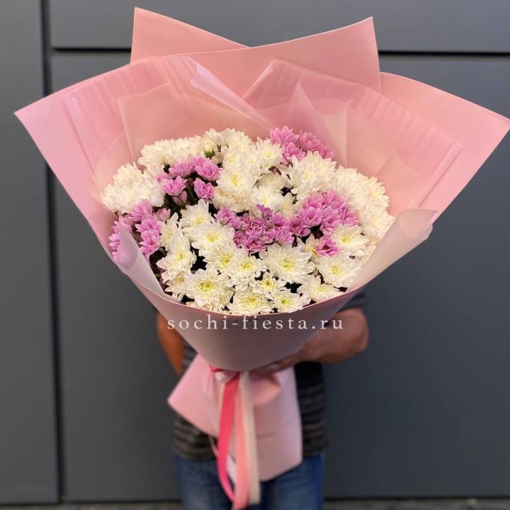  Букет хризантем- гигант  в Абакане