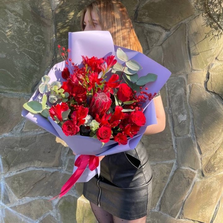 Букет c протеей "Алиса" в Абакане