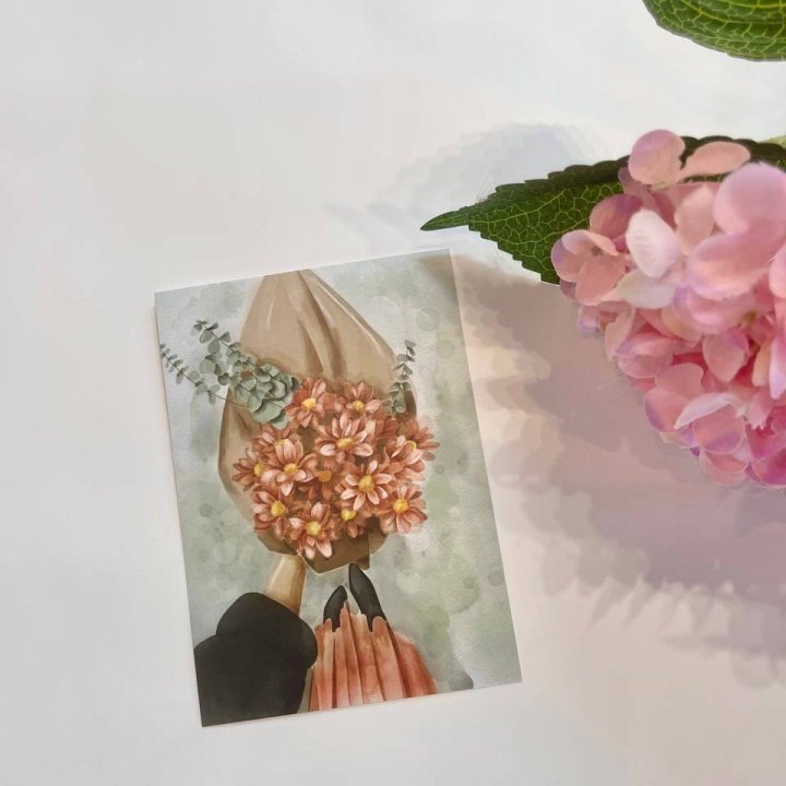 Открытка к букету "Букет" в Абакане