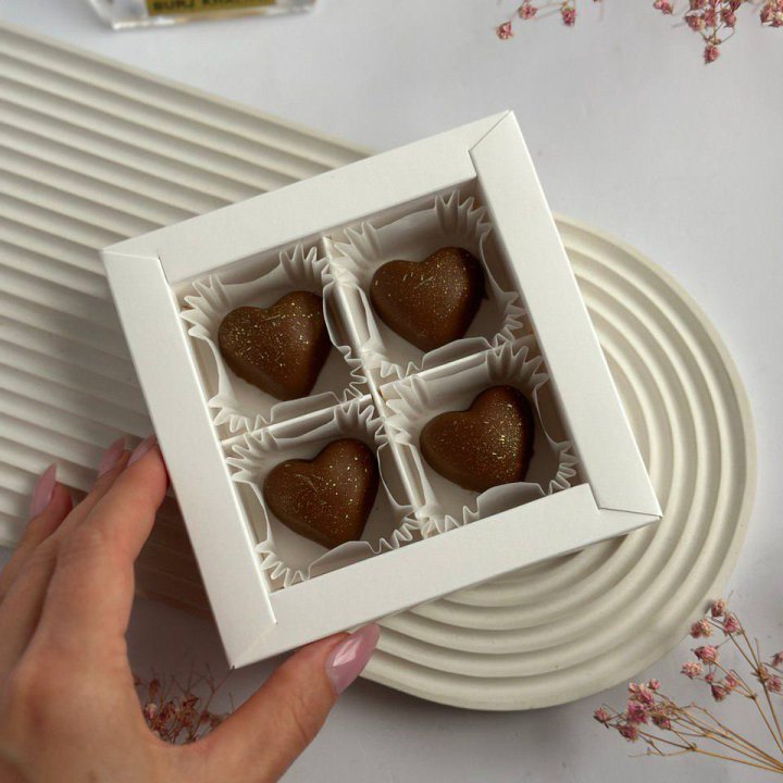 Бельгийский шоколад сердца в Абакане