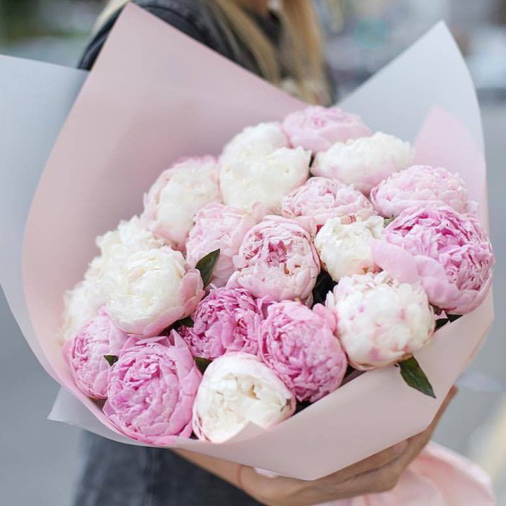 Букет пионов "Бутоника" в Абакане
