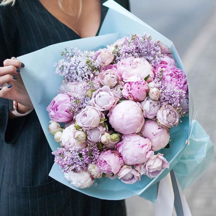 Букет "Блю логан" в Абакане