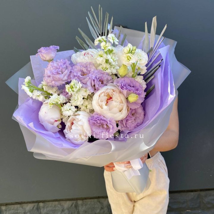  Букет "Лавандовое мороженое" в Абакане