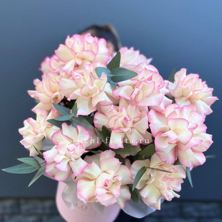 15 Французских роз Джумилия в боксе в Абакане