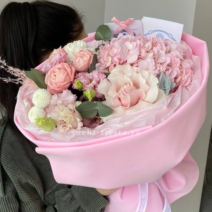 Авторский букет "Пинки" в Абакане