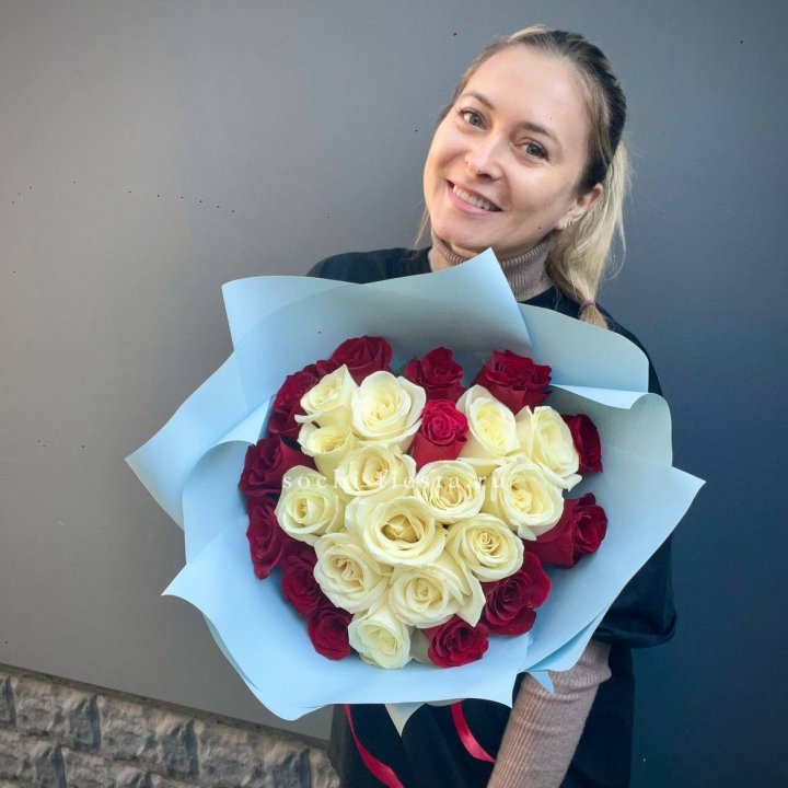 27 роз "Сердце" в Абакане