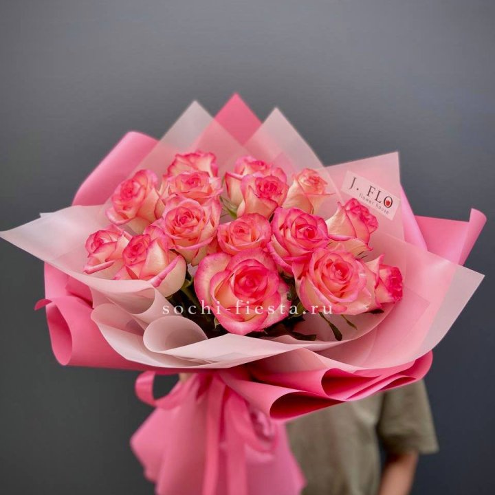 15 роз "Джумилия" в Абакане