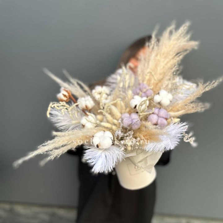 Авторский бокс с сухоцветами №3 в Абакане