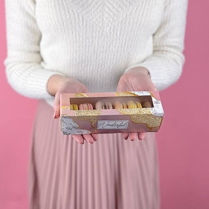 Коробка макаронс 5 шт. в Абакане