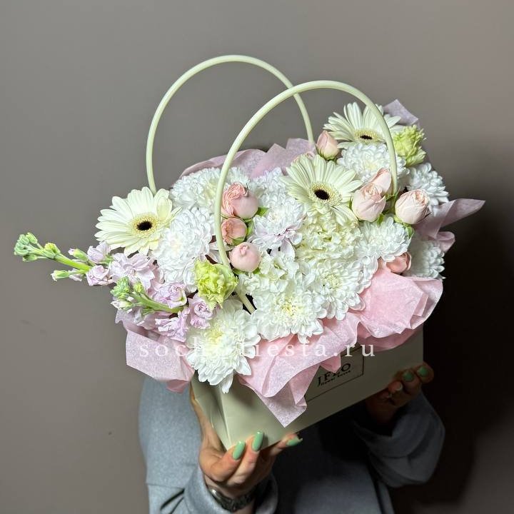 Сумочка "Белый рассвет" в Абакане