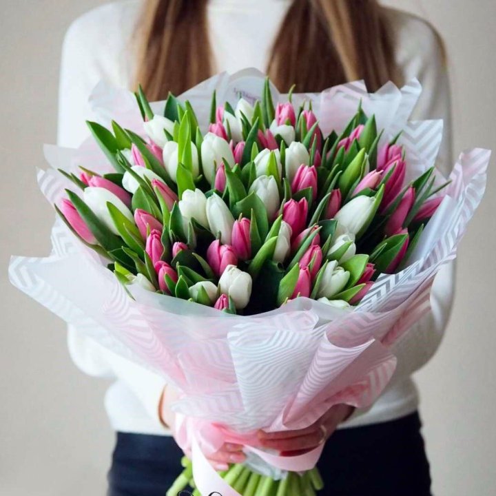 Букет тюльпанов "Лолита" в Абакане