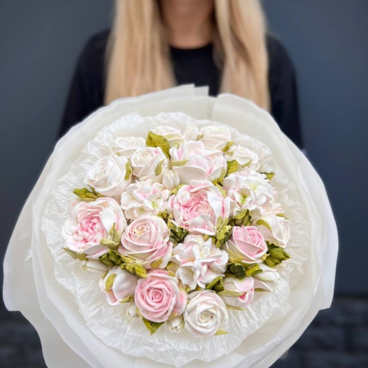 Сладкий букет из ЗЕФИРА нежный в Абакане